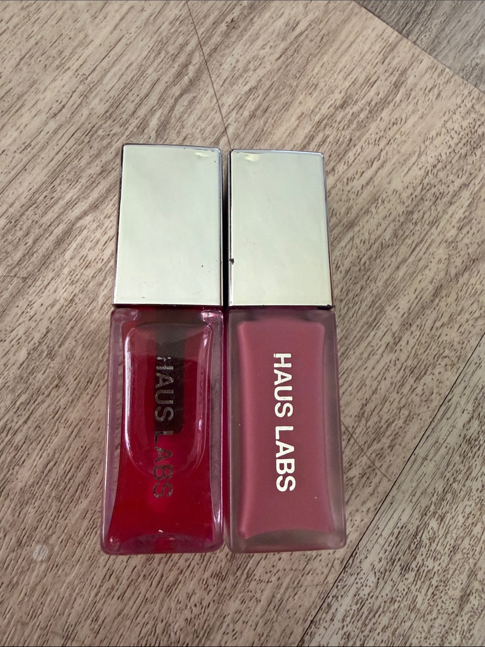 Haus Labs By Lady Gaga Liquid Lip Colors — Red & Dusty Rose duo